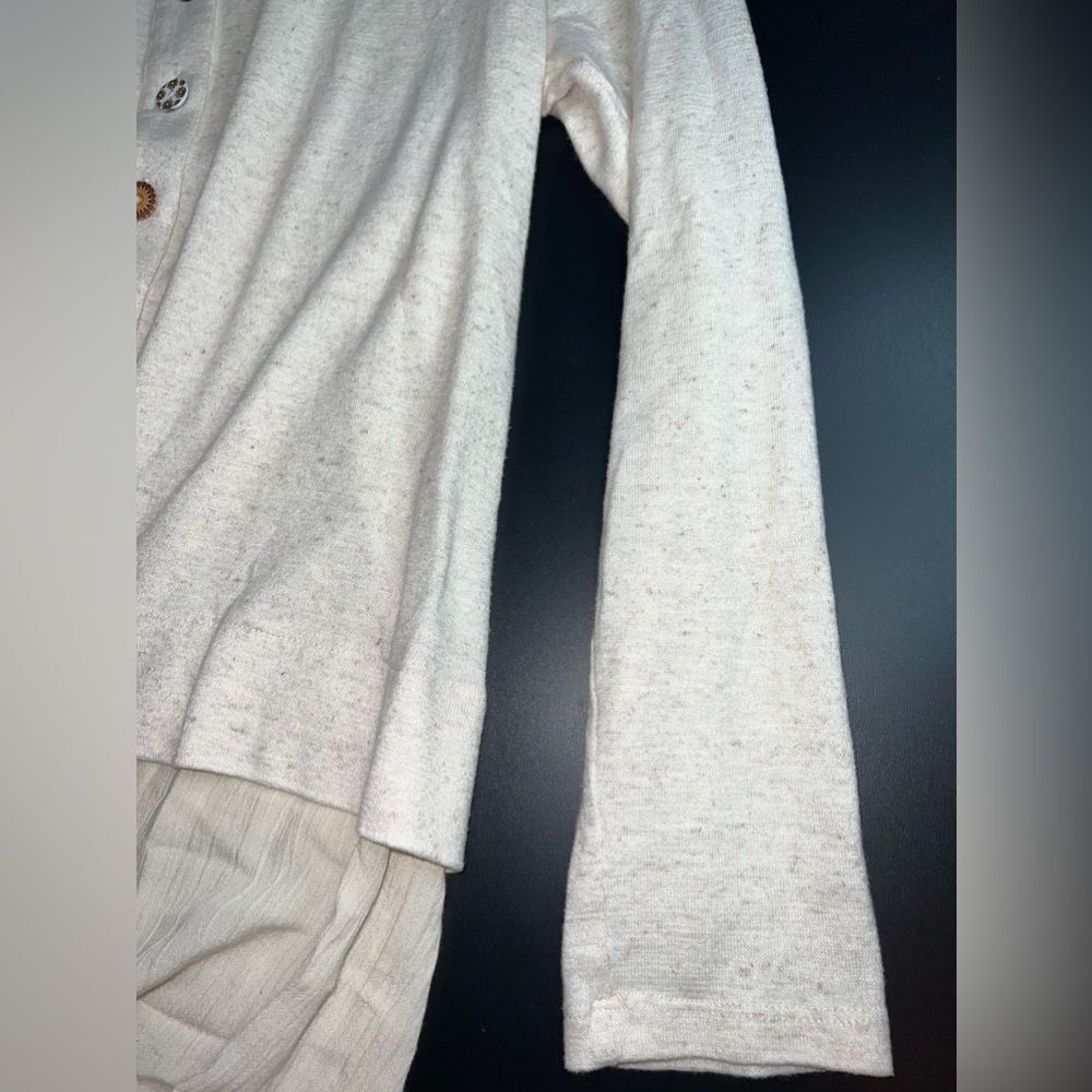 Soft Surroundings Collared Multi Button Soft Blou… - image 4